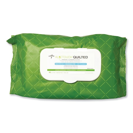 MEDLINE FitRight Select Premium Personal Cleansing Wipes, 8 x 12, 48/Pk, PK12 MSC263625